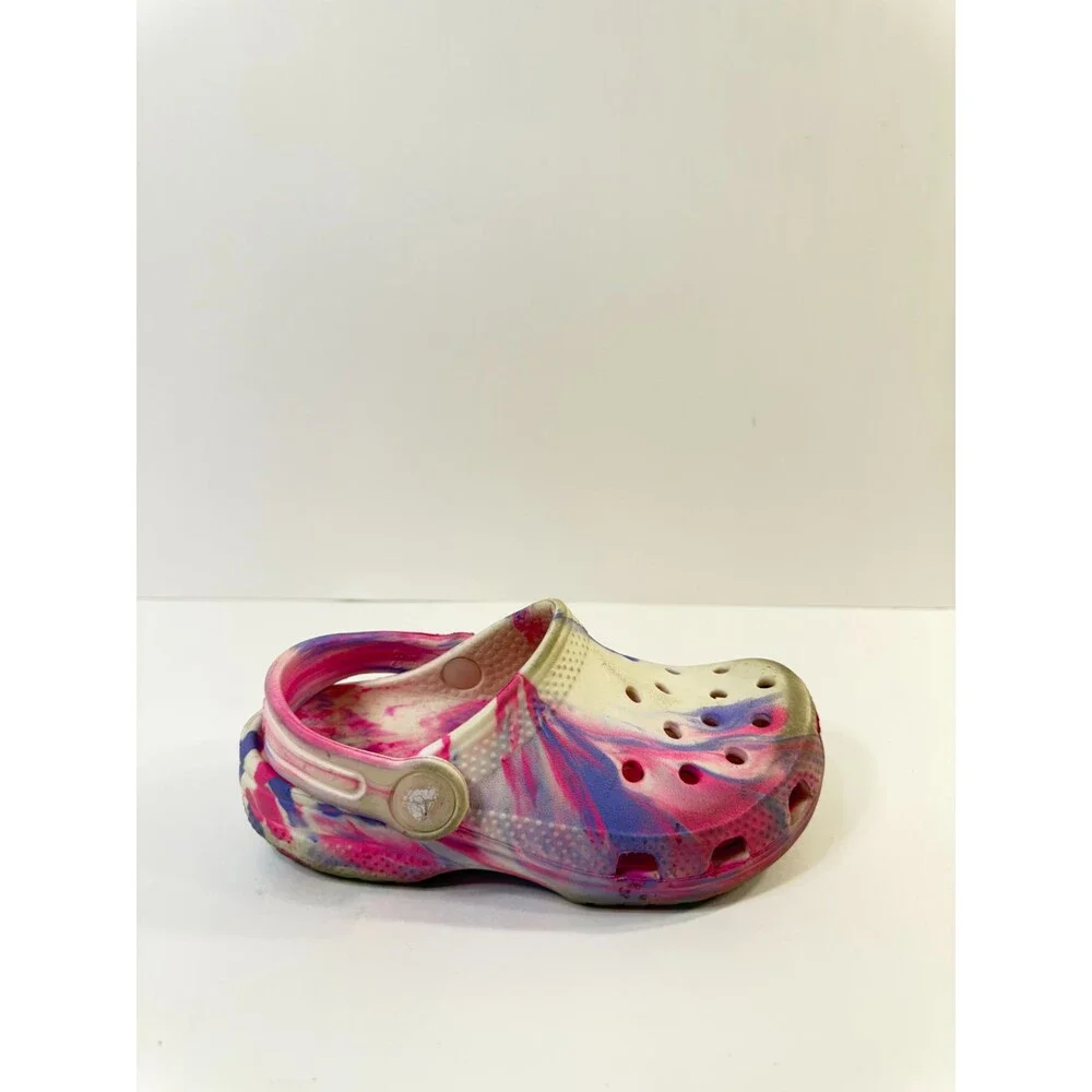 Crocs Toddlers Marble Multicolor Clogs US 9